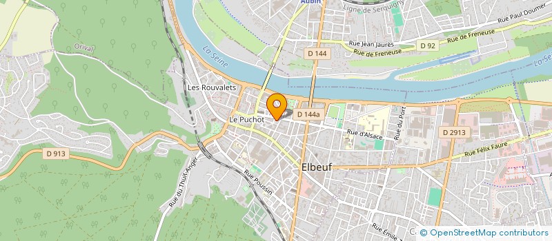 localisation de l'entreprise MONSIEUR FAHAD AHMAD  ELBEUF