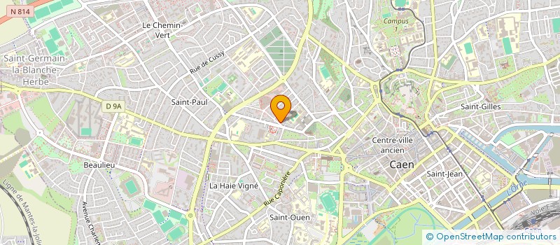 localisation de l'entreprise MONSIEUR FAHAD AKMOUSSA à CAEN
