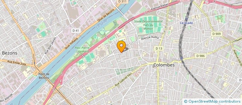localisation de l'entreprise MONSIEUR FAHAD HAROUNA à COLOMBES
