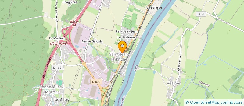 localisation de l'entreprise MONSIEUR FAHAD RAHMOUN  MACON