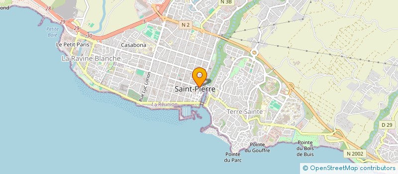 localisation de l'entreprise MONSIEUR FAHAR HOUMADI à SAINT-PIERRE