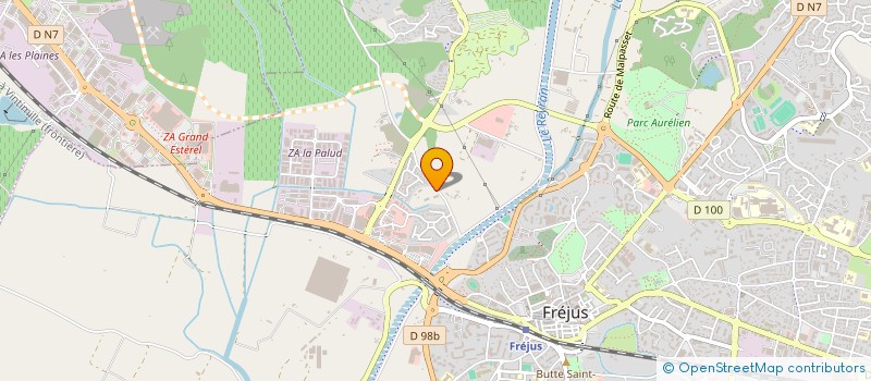 localisation de l'entreprise MONSIEUR FAHARDINE HADJI ABDALLAH à FREJUS
