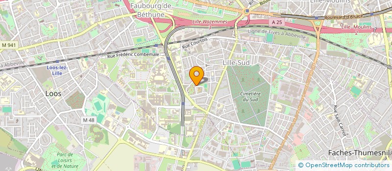 localisation de l'entreprise MONSIEUR FAHD ACHRIT  LILLE
