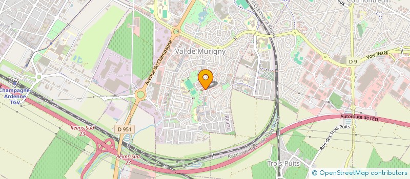 localisation de l'entreprise MONSIEUR FAHD ATMANI  REIMS