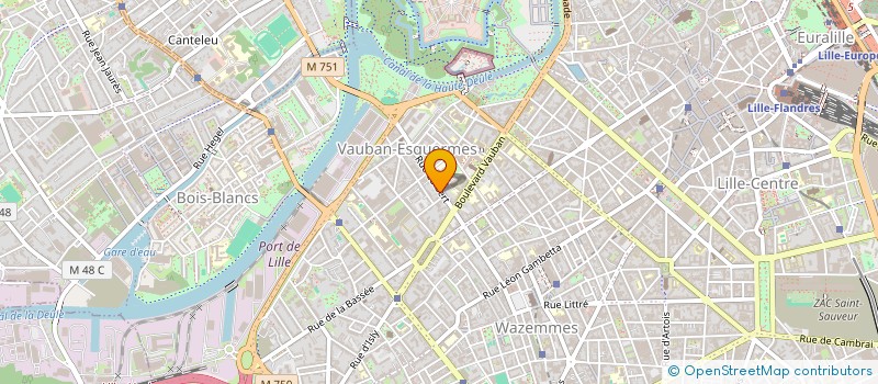 localisation de l'entreprise MONSIEUR FAHD BELLATRECHE  LILLE