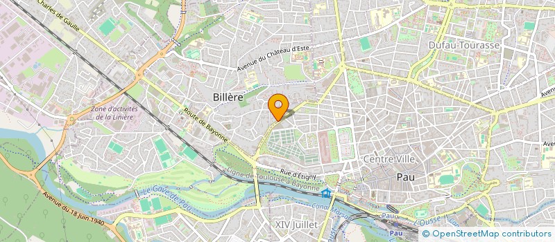 localisation de l'entreprise MONSIEUR FAHD BEN SAGA  BILLERE