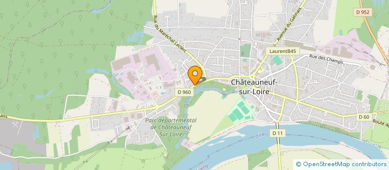 localisation de l'entreprise MONSIEUR FAHD LOTFI à CHATEAUNEUF-SUR-LOIRE