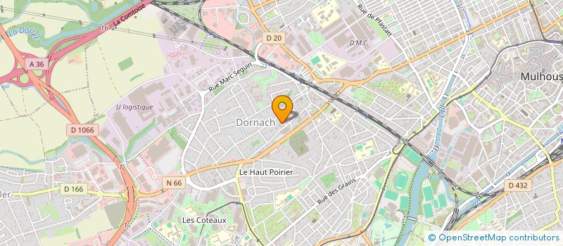 localisation de l'entreprise MONSIEUR FAHD SAIDI  MULHOUSE