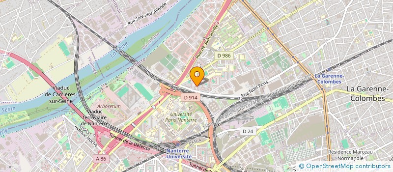 localisation de l'entreprise MONSIEUR FAHD SBAI CHKIRID  NANTERRE