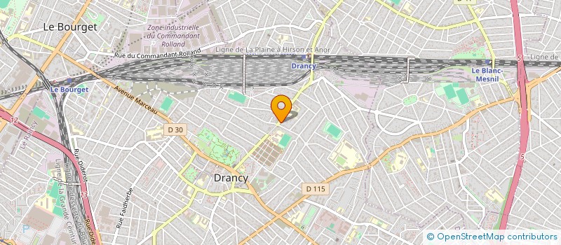 localisation de l'entreprise MONSIEUR FAHED BOUCHELLAGUE à DRANCY