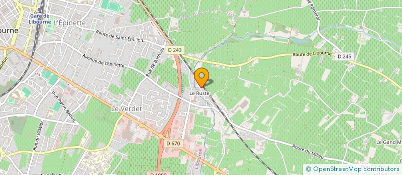 localisation de l'entreprise MONSIEUR FAHED CHTIBI  SAINT-EMILION