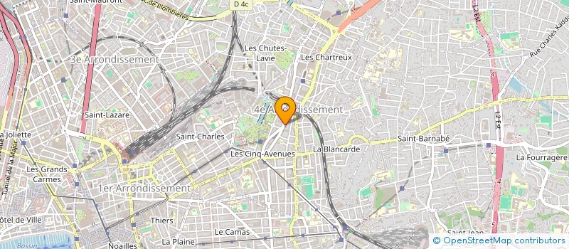localisation de l'entreprise MONSIEUR FAHED MHIRI à MARSEILLE