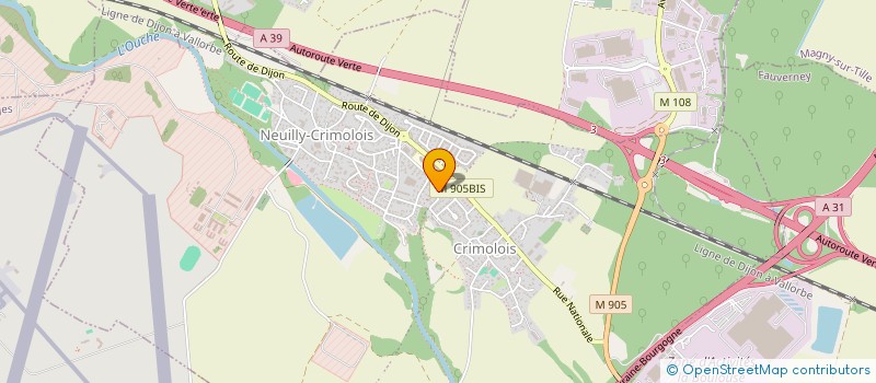 localisation de l'entreprise MONSIEUR FAHED RTAM  NEUILLY-CRIMOLOIS