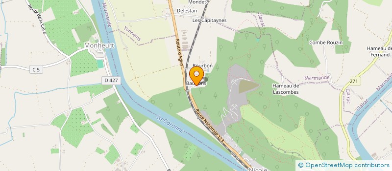 localisation de l'entreprise MONSIEUR FAHED TOUCHAH  NICOLE