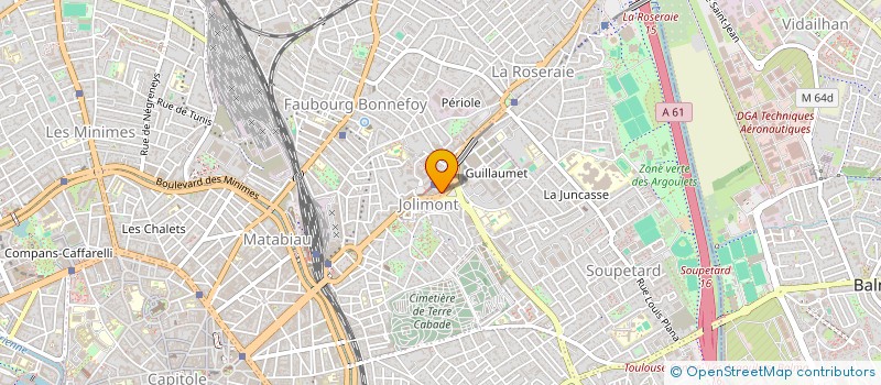 localisation de l'entreprise MONSIEUR FAHEEM AGHA JABARKHEL  TOULOUSE