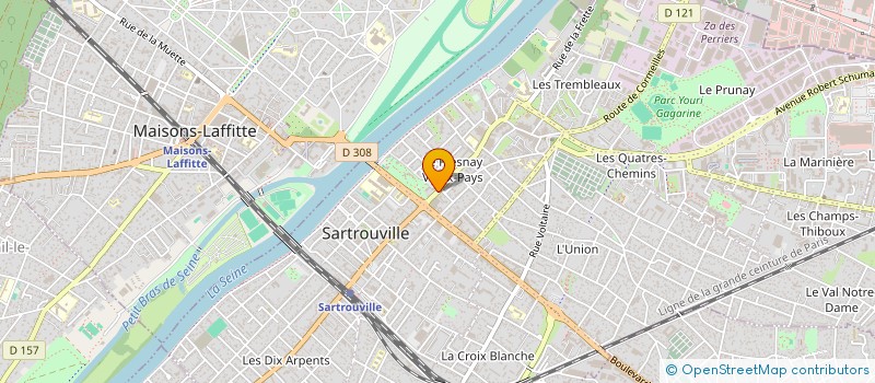 localisation de l'entreprise MONSIEUR FAHEM BELILI à SARTROUVILLE