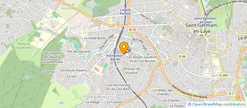 localisation de l'entreprise MONSIEUR FAHEM DAWODZAI  SAINT-GERMAIN-EN-LAYE