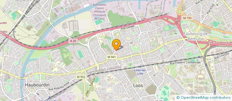 localisation de l'entreprise MONSIEUR FAHEM SELLAH  LOOS