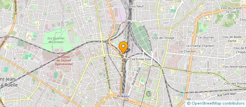 localisation de l'entreprise MONSIEUR FAHIM AACHBOUN à ORLEANS
