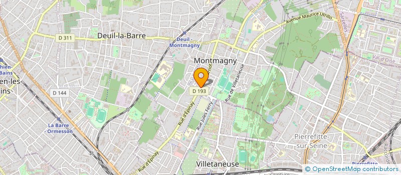 localisation de l'entreprise MONSIEUR FAHIM CHALAL  MONTMAGNY