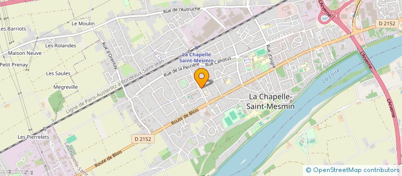 localisation de l'entreprise MONSIEUR FAHIM DAHRI à LA CHAPELLE-SAINT-MESMIN