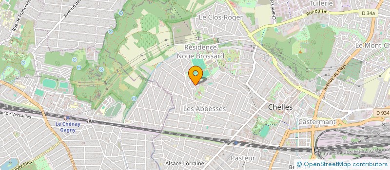 localisation de l'entreprise MONSIEUR FAHIM FAHIM  CHELLES