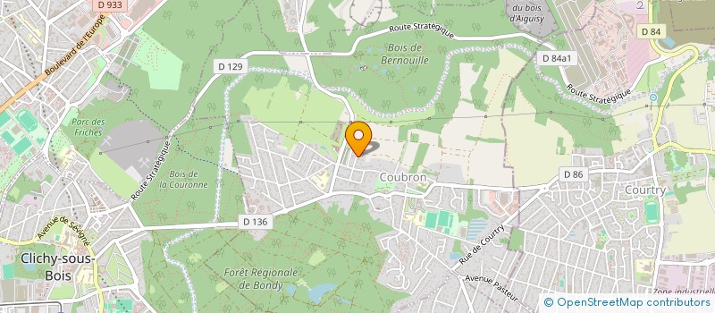 localisation de l'entreprise MONSIEUR FAHIM HAMIDI  COUBRON