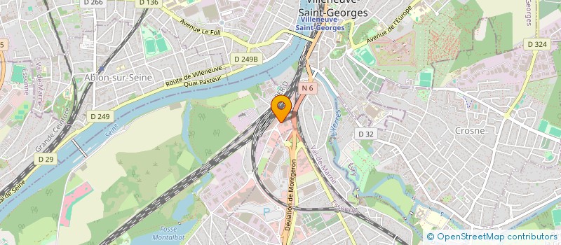 localisation de l'entreprise MONSIEUR FAHIM MELOUKI  VIGNEUX-SUR-SEINE