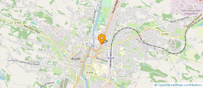 localisation de l'entreprise MONSIEUR FAHIM MOHAMMAD  AUCH