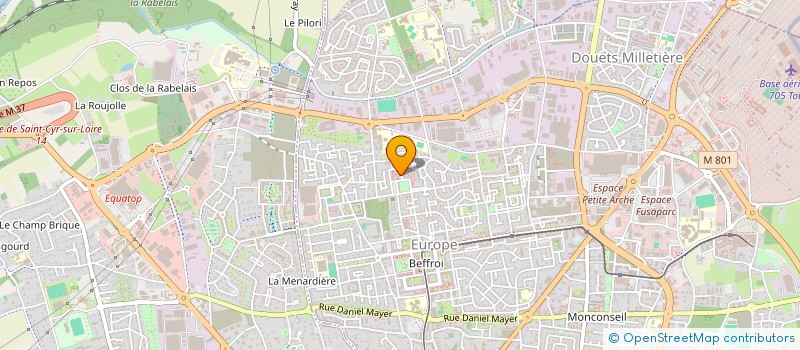 localisation de l'entreprise MONSIEUR FAHIM MOSTEPHA  TOURS