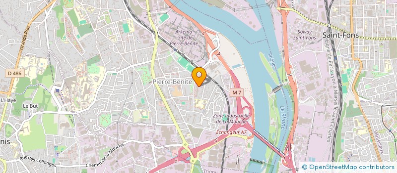 localisation de l'entreprise MONSIEUR FAHIM NASERI  OULLINS-PIERRE-BENITE