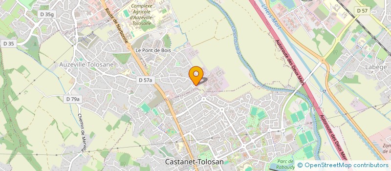 localisation de l'entreprise MONSIEUR FAHIM TAMMOURET  AUZEVILLE-TOLOSANE