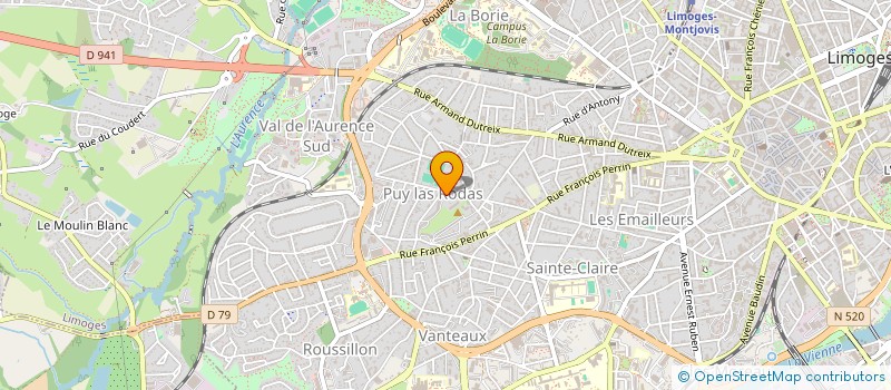 localisation de l'entreprise MONSIEUR FAHIMY ANLIM à LIMOGES