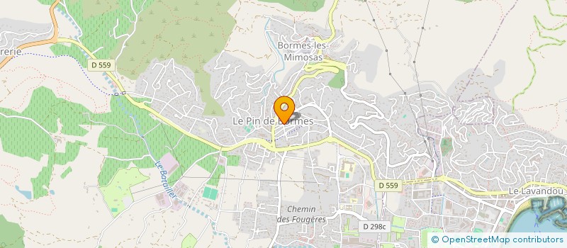 localisation de l'entreprise MONSIEUR FAHMI ABDALLAH  BORMES-LES-MIMOSAS