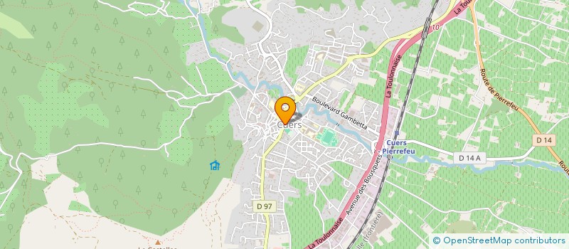 localisation de l'entreprise MONSIEUR FAHMI ABDESSALEM  CUERS