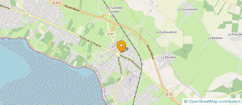 localisation de l'entreprise MONSIEUR FAHMI CHOUAIB  LA BERNERIE-EN-RETZ