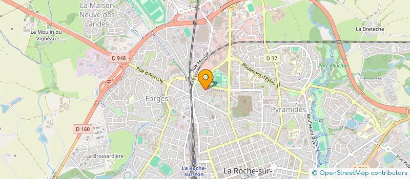 localisation de l'entreprise MONSIEUR FAHMI EL HOUSSAINI à LA ROCHE-SUR-YON