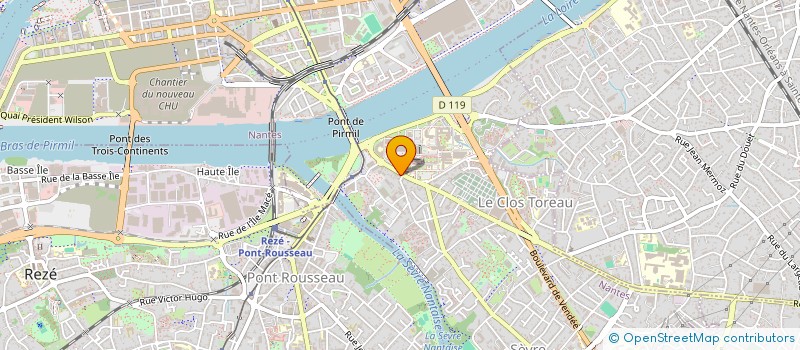localisation de l'entreprise MONSIEUR FAHMI GHANNAY à NANTES