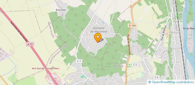 localisation de l'entreprise MONSIEUR FAHMI MEGDICHE à VERNOUILLET