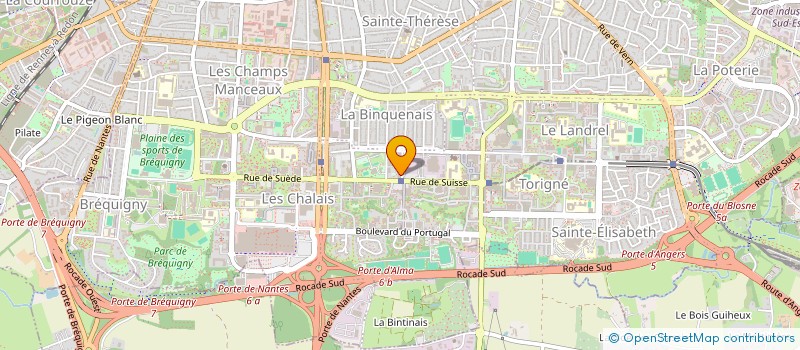 localisation de l'entreprise MONSIEUR FAHMI SUFYAN MUSSA  RENNES