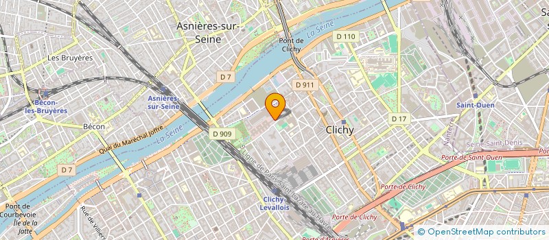 localisation de l'entreprise MONSIEUR FAHMI TABIBOU  CLICHY