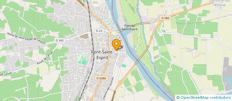 localisation de l'entreprise MONSIEUR FAHRETDIN HALIL EMURLA à PONT-SAINT-ESPRIT