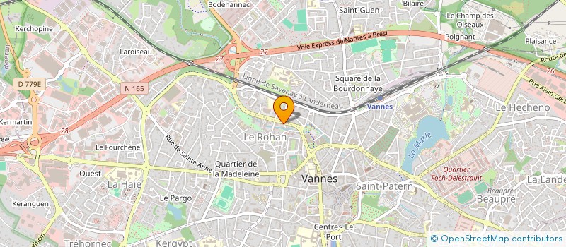 localisation de l'entreprise MONSIEUR FAHRETTIN BASKIN à VANNES