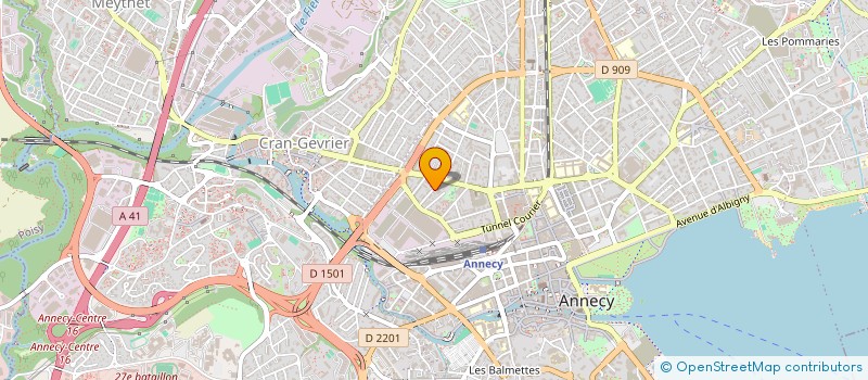 localisation de l'entreprise MONSIEUR FAHRI HOXHA à ANNECY