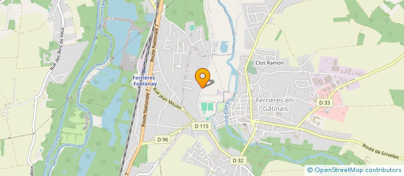 localisation de l'entreprise MONSIEUR FAHRI TASDEVIREN  FERRIERES-EN-GATINAIS