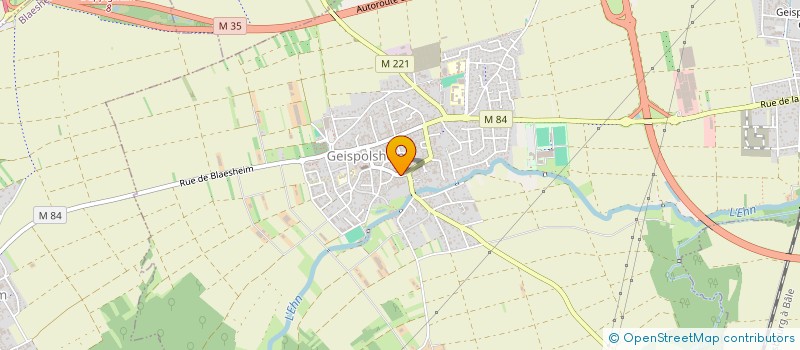 localisation de l'entreprise MONSIEUR FAHRI YANIK  GEISPOLSHEIM