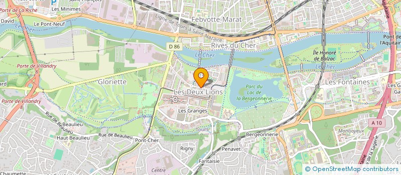 localisation de l'entreprise MONSIEUR FAICAL ABDI ISMAIL à TOURS
