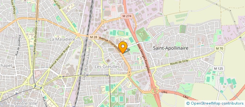 localisation de l'entreprise MONSIEUR FAICAL ABDOU à DIJON