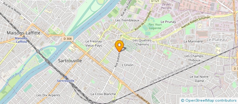 localisation de l'entreprise MONSIEUR FAICAL AHJLI à SARTROUVILLE