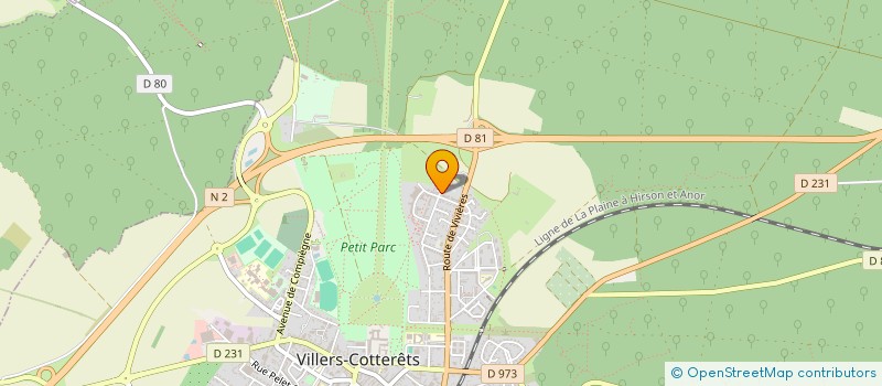 localisation de l'entreprise MONSIEUR FAICAL ALLATA à VILLERS-COTTERETS
